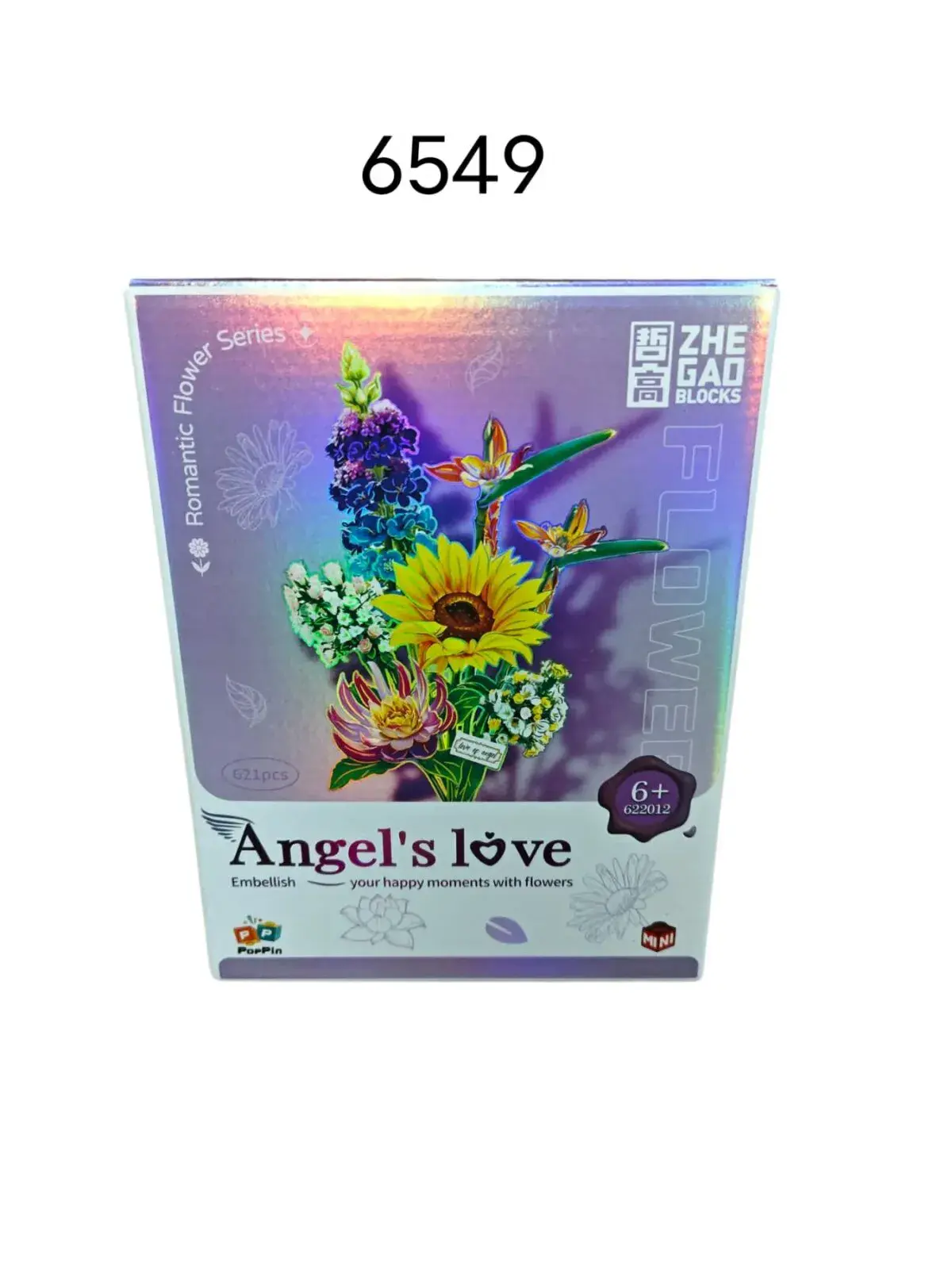 Klocki Kwiaty Angel's Love Romantic Flower Series 6549