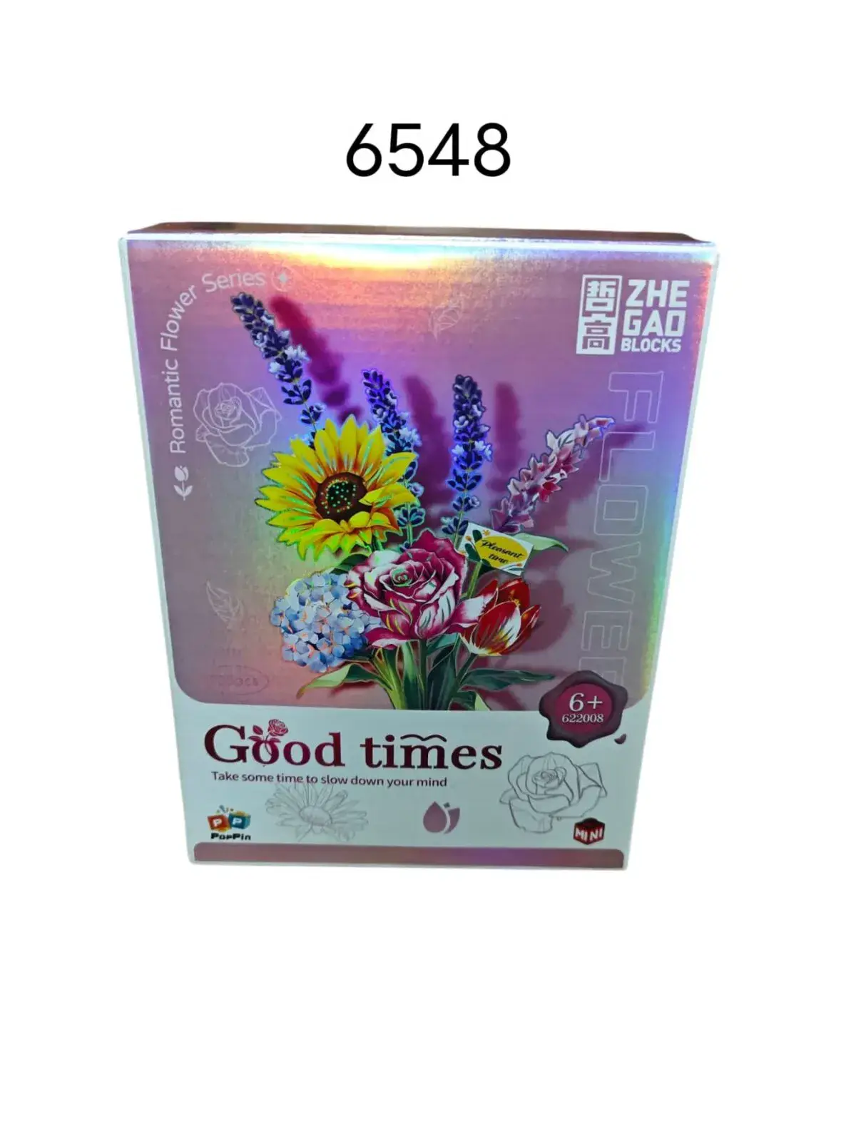 Klocki Kwiaty Good Times seria 6548 6+