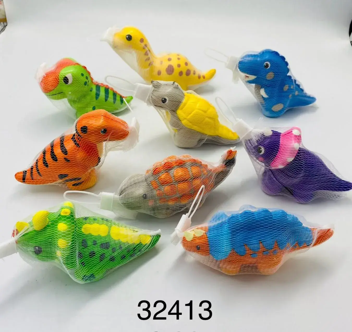 Zabawki Squeeze Dino - Gniotki dinozaury, 24 szt