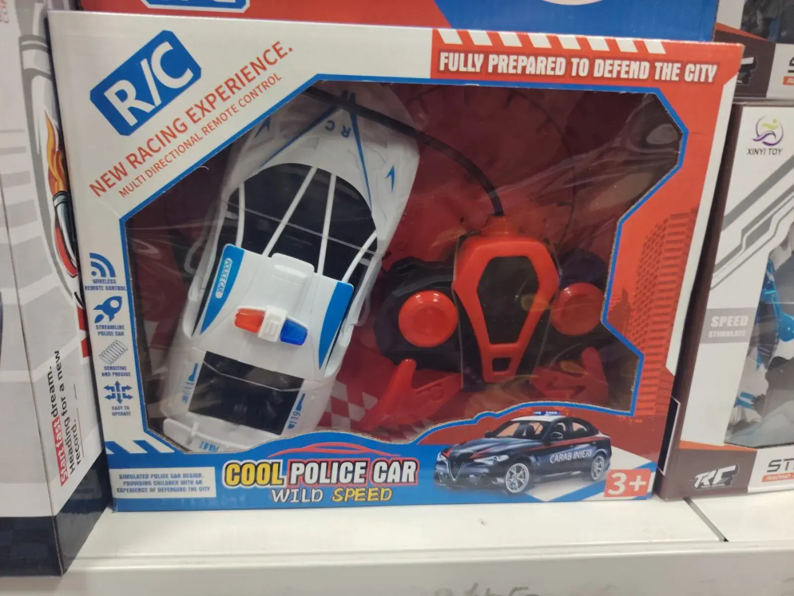 Samochód policyjny RC Cool Police Car 3+ Wild Speed