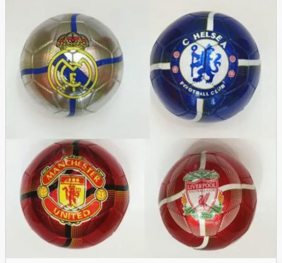 Mini Piłki Piłkarskie Real Madrid Chelsea MU Liverpool