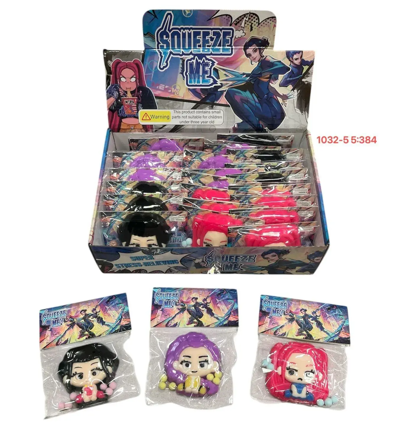 Gniotki Squeeze Kpop Antystresowe Wielokolorowe