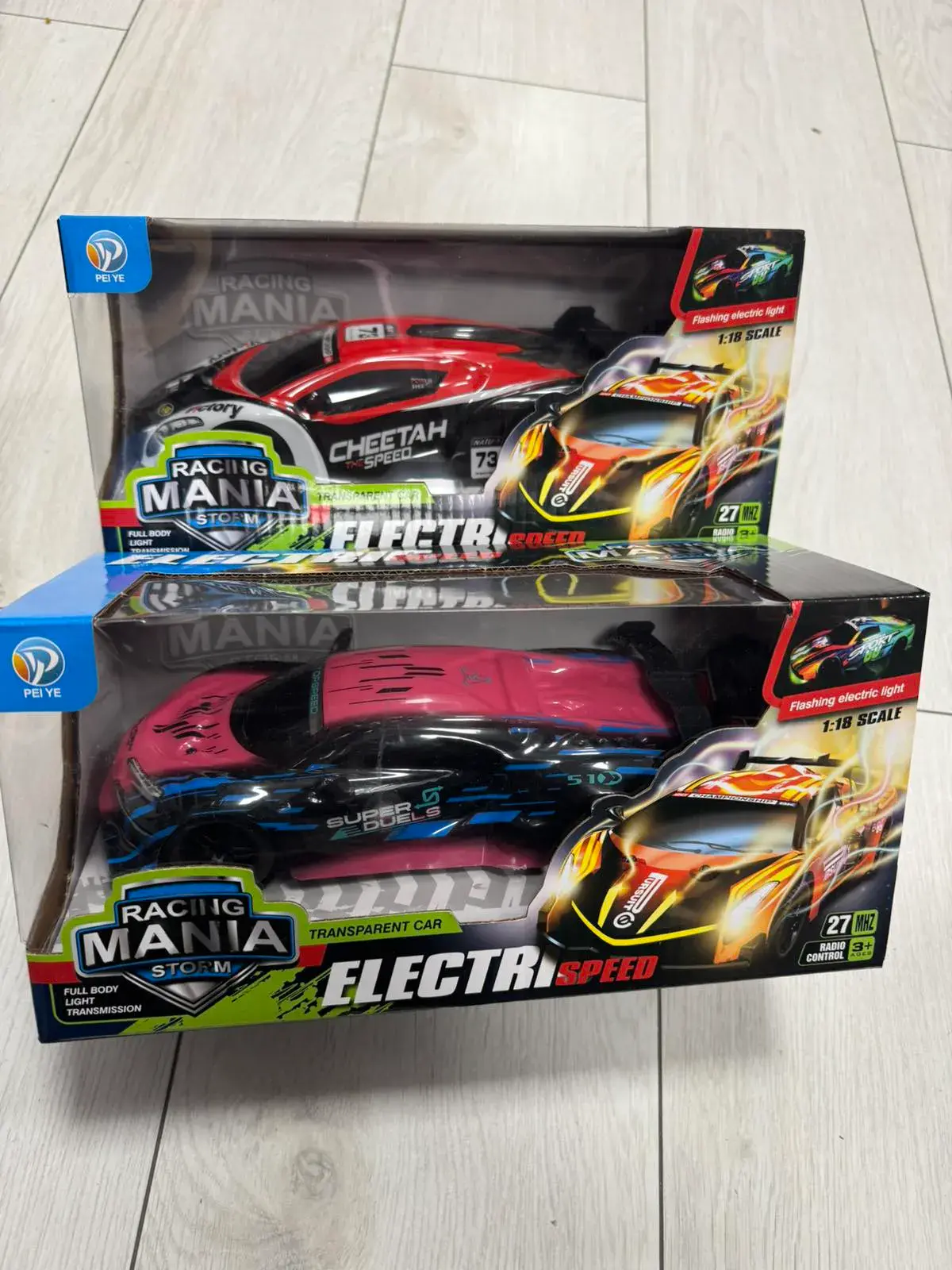 Zabawki Elektryczne Samochody Racing Mania Cheetah Electra Speed