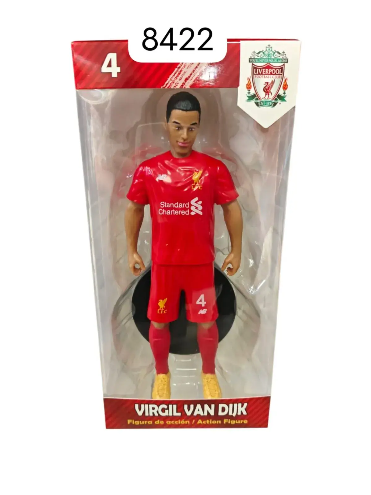 Figurka Virgil van Dijk Liverpool FC nr 4