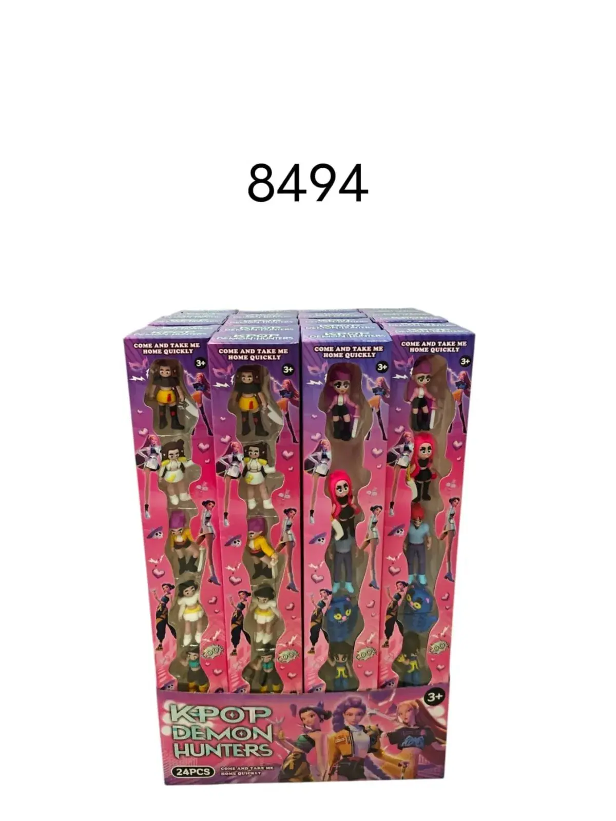 Figurki Kpop Demon Hunters 3+ 24 szt