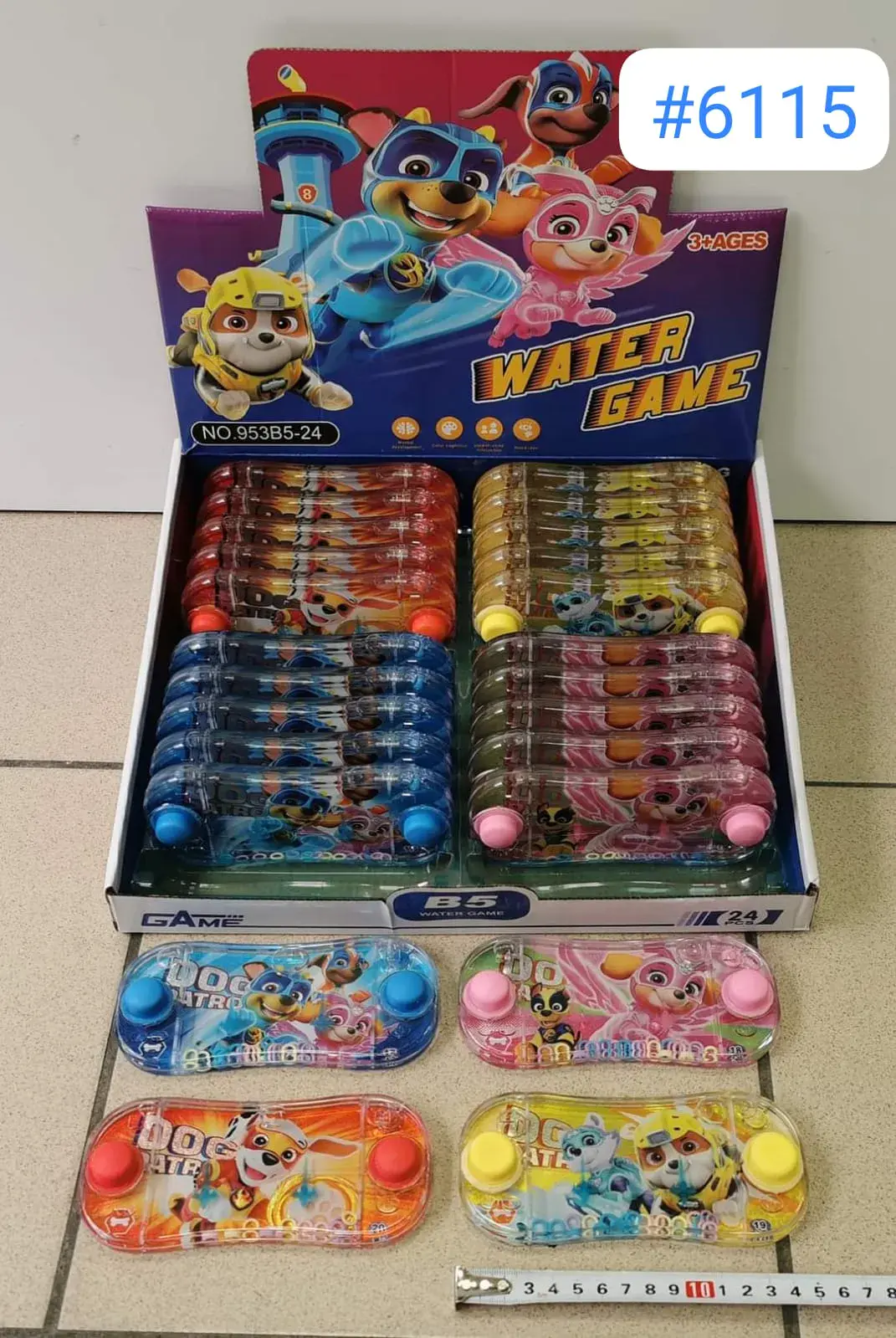 Gra Wodna Paw Patrol Water Game #6115