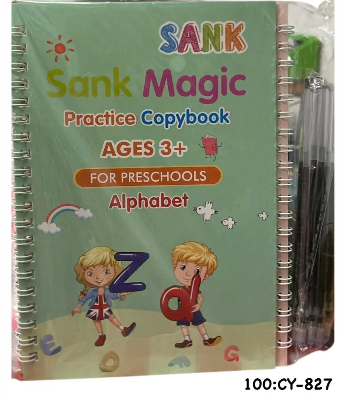 Sank Magic Copy Book - zeszyt do ćwiczeń alfabetu 3+