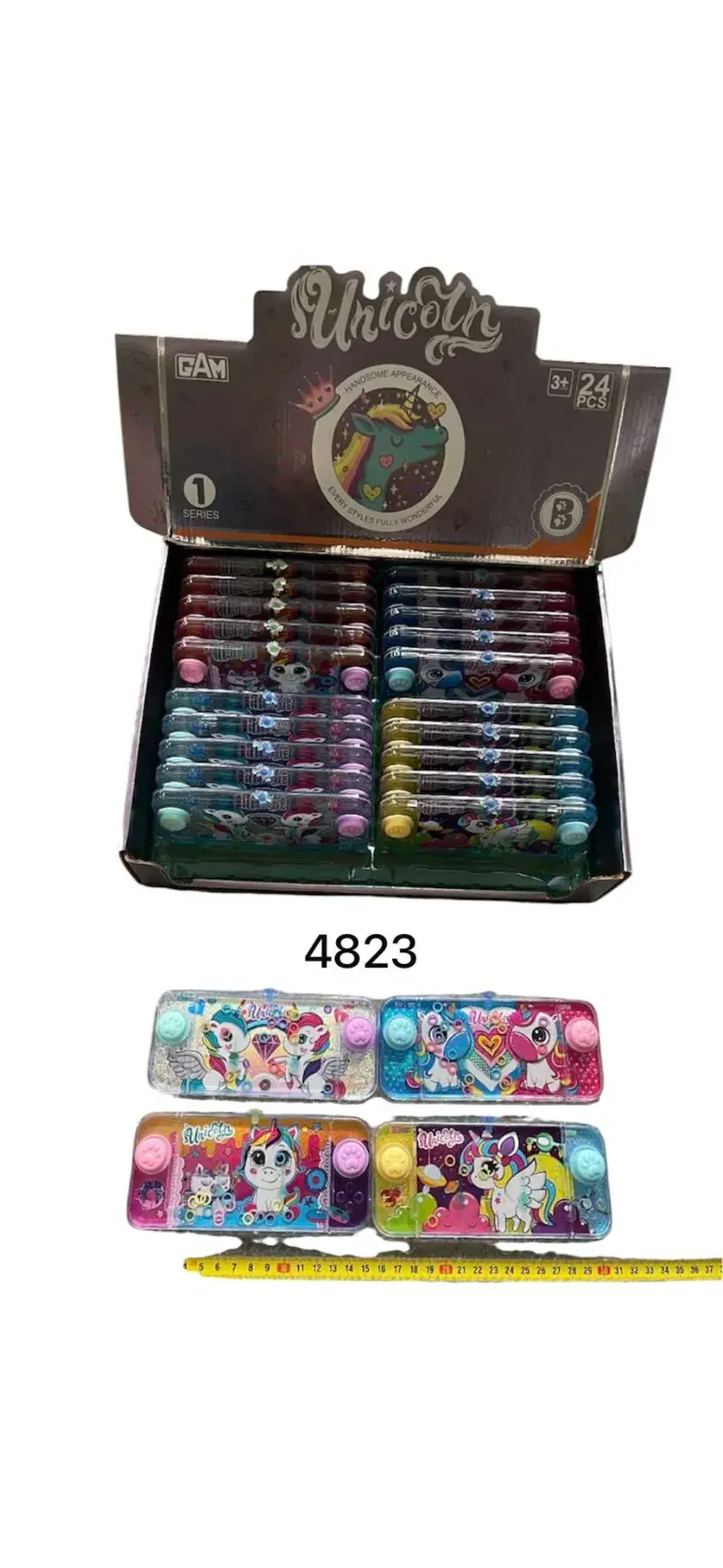 Zabawki Gra Wodne Unicorn 24 szt
