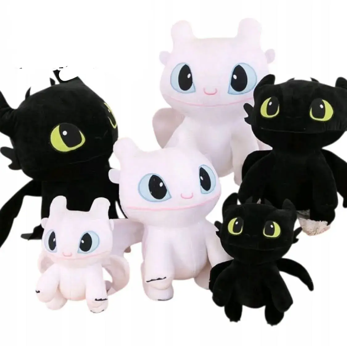 Maskotka Pluszowa Toothless Smok 30cm