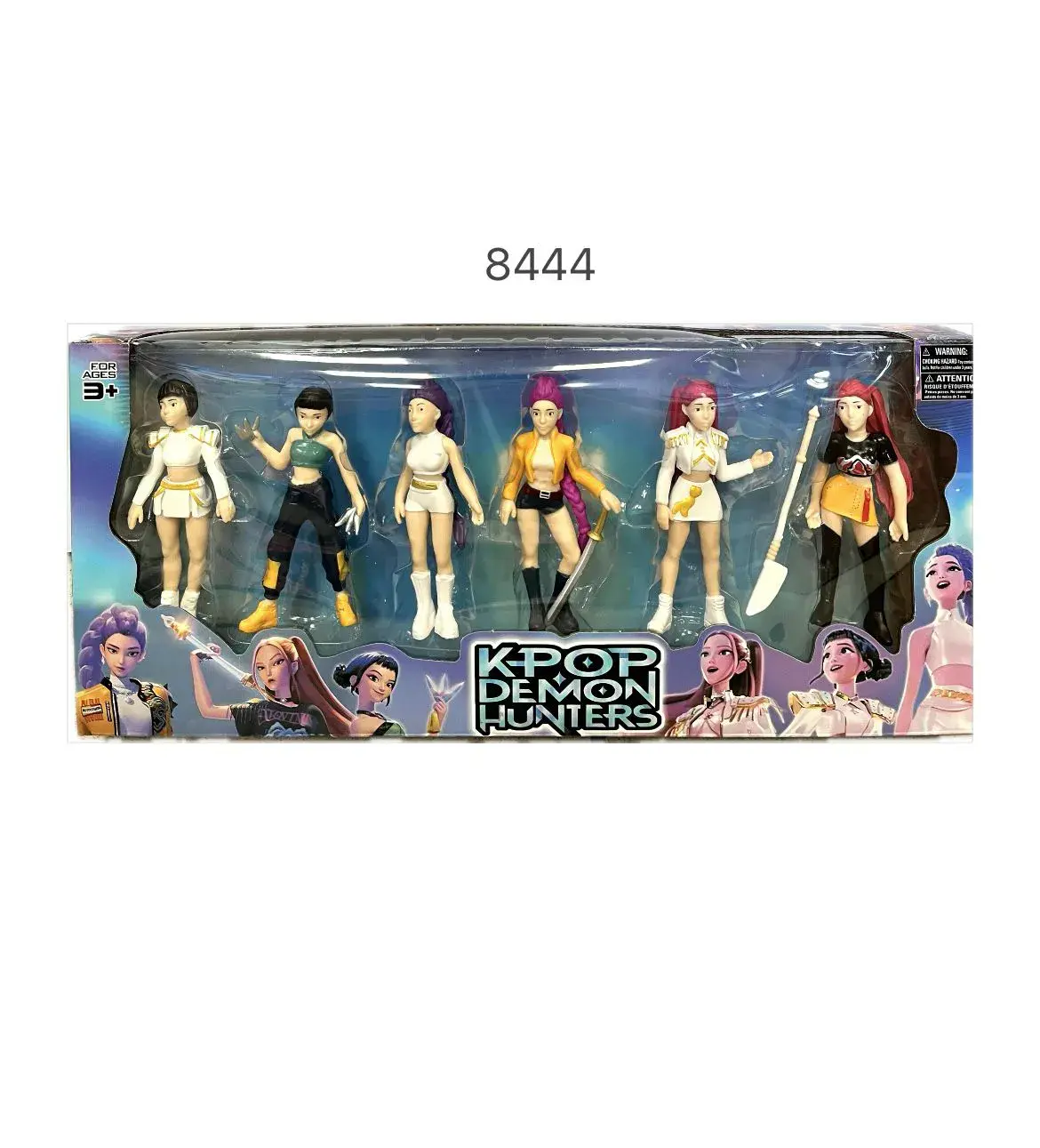 Zestaw figurek Kpop Demon Hunters 6 szt