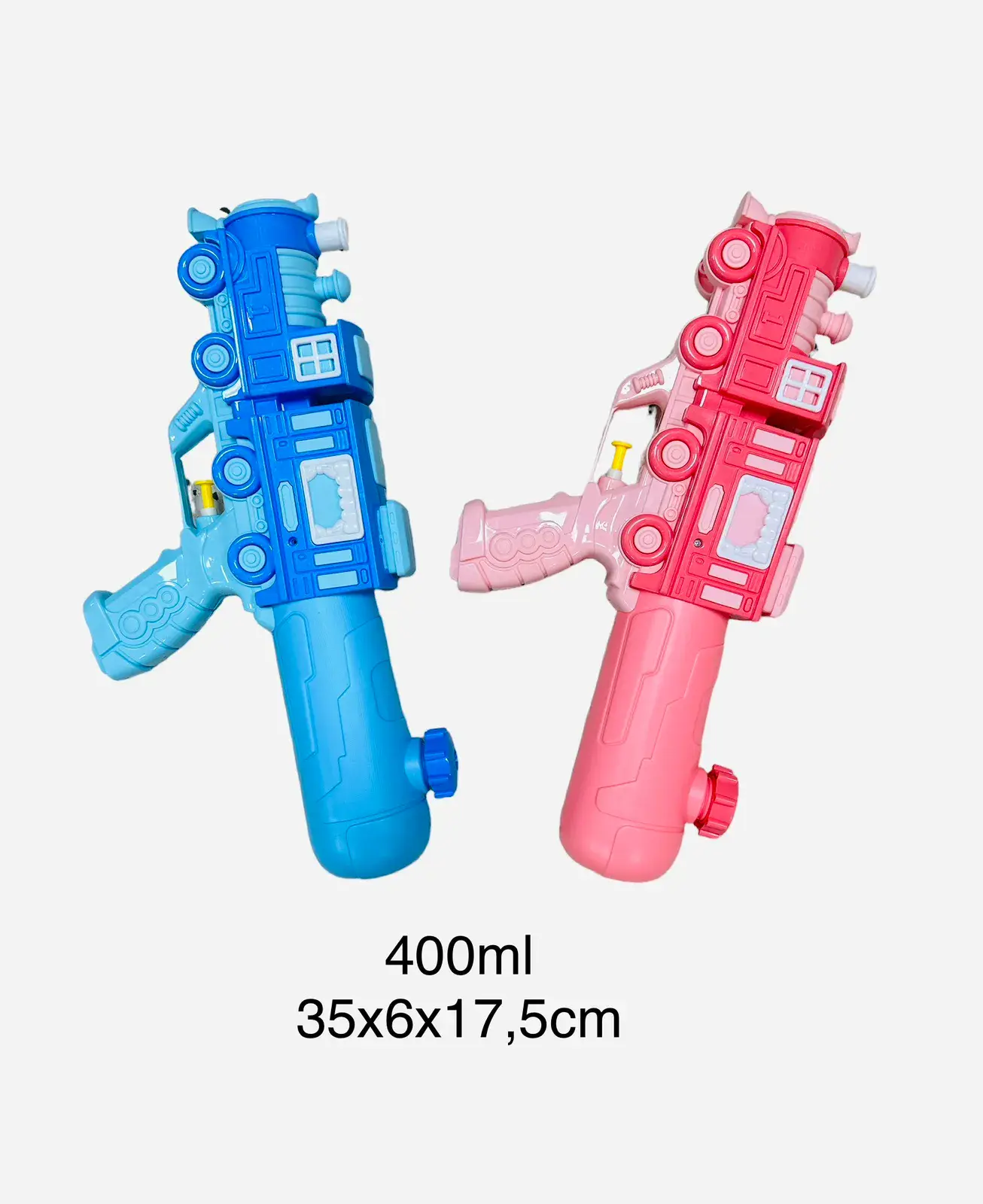Pistolety wodne w kształcie pociągu 400ml 35,6x17,5cm
