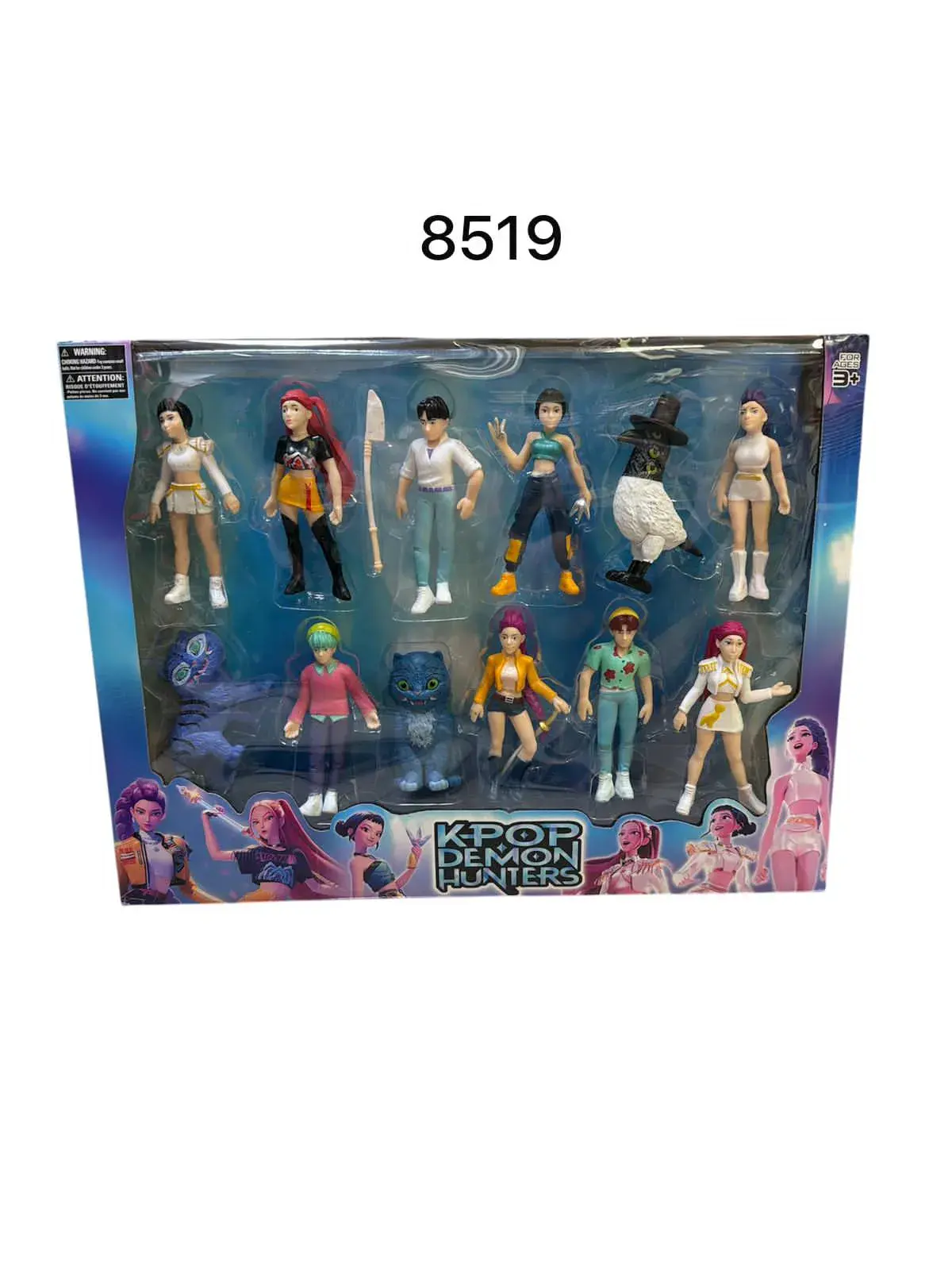 Figurki Kpop Demon Hunters 12PCS
