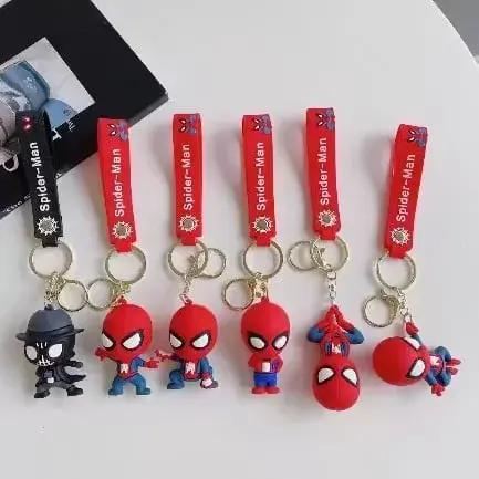 Breloki Spider-Man PVC figurki różne pozycje