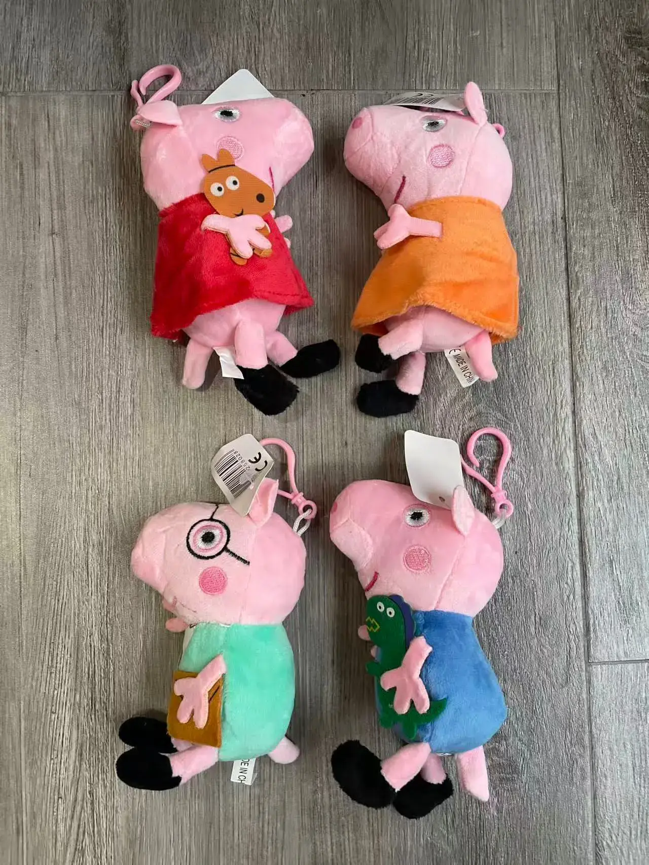 Brelok do Kluczy Maskotki Peppa Pig 12 szt