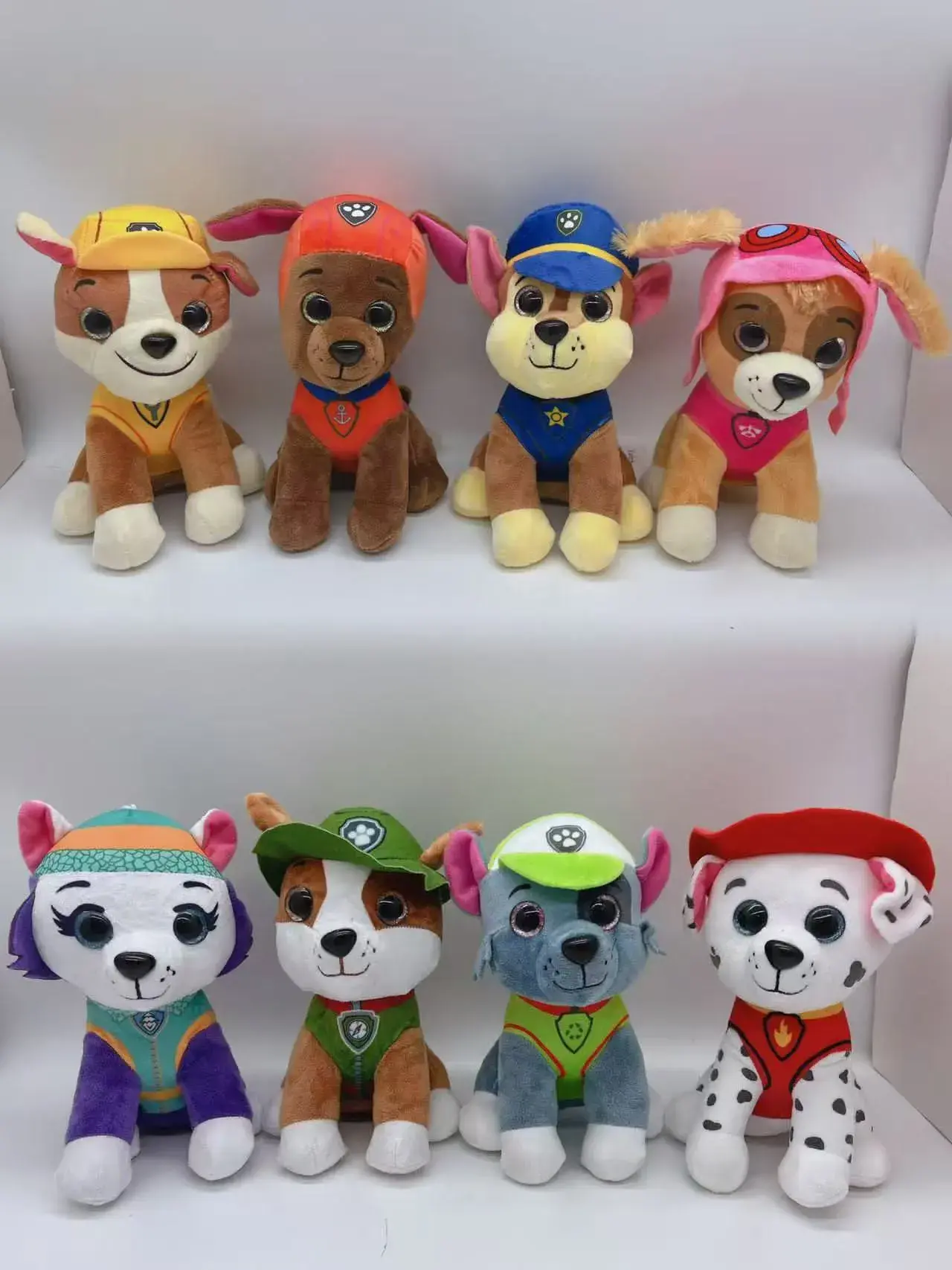Maskotki Pluszowe Paw Patrol 23cm Zestaw 10 szt