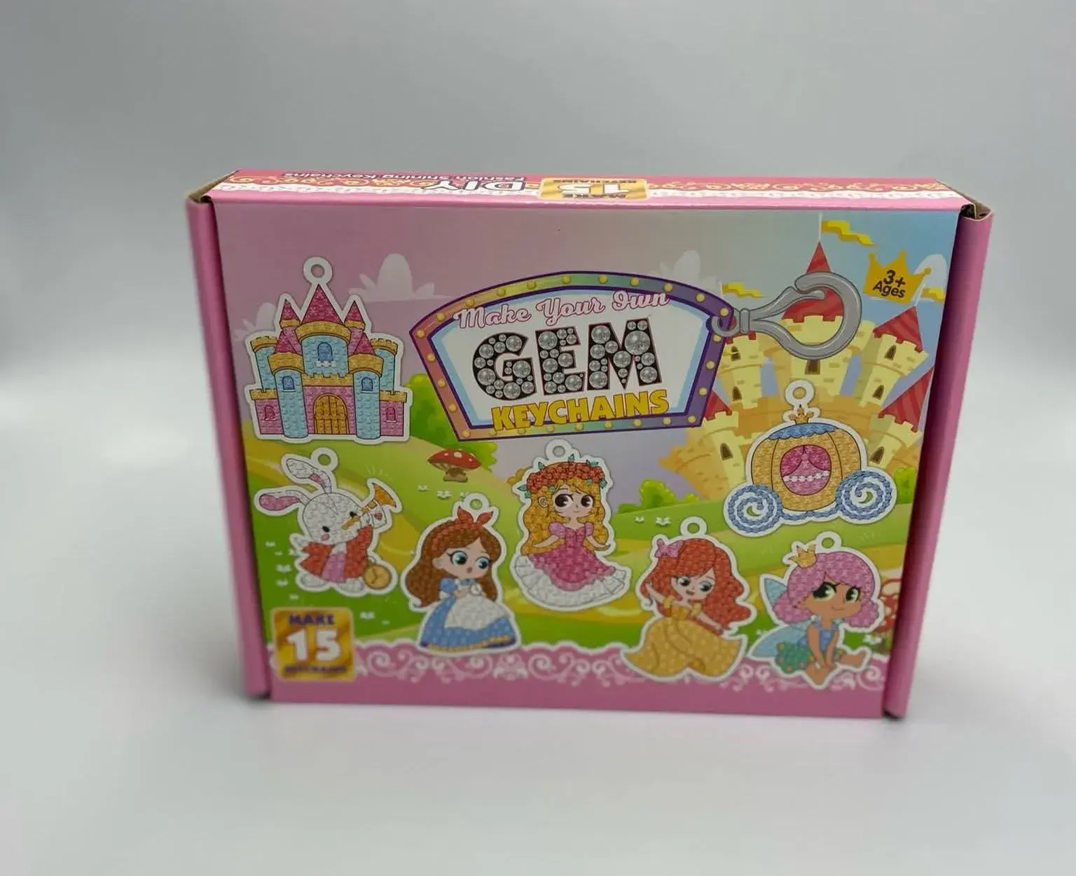 Make Your Own Keychains GEM Brelok DIY Zestaw 15 szt