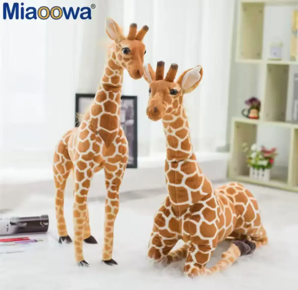 Maskotka Pluszowa Żyrafa Miaooowawa 40cm