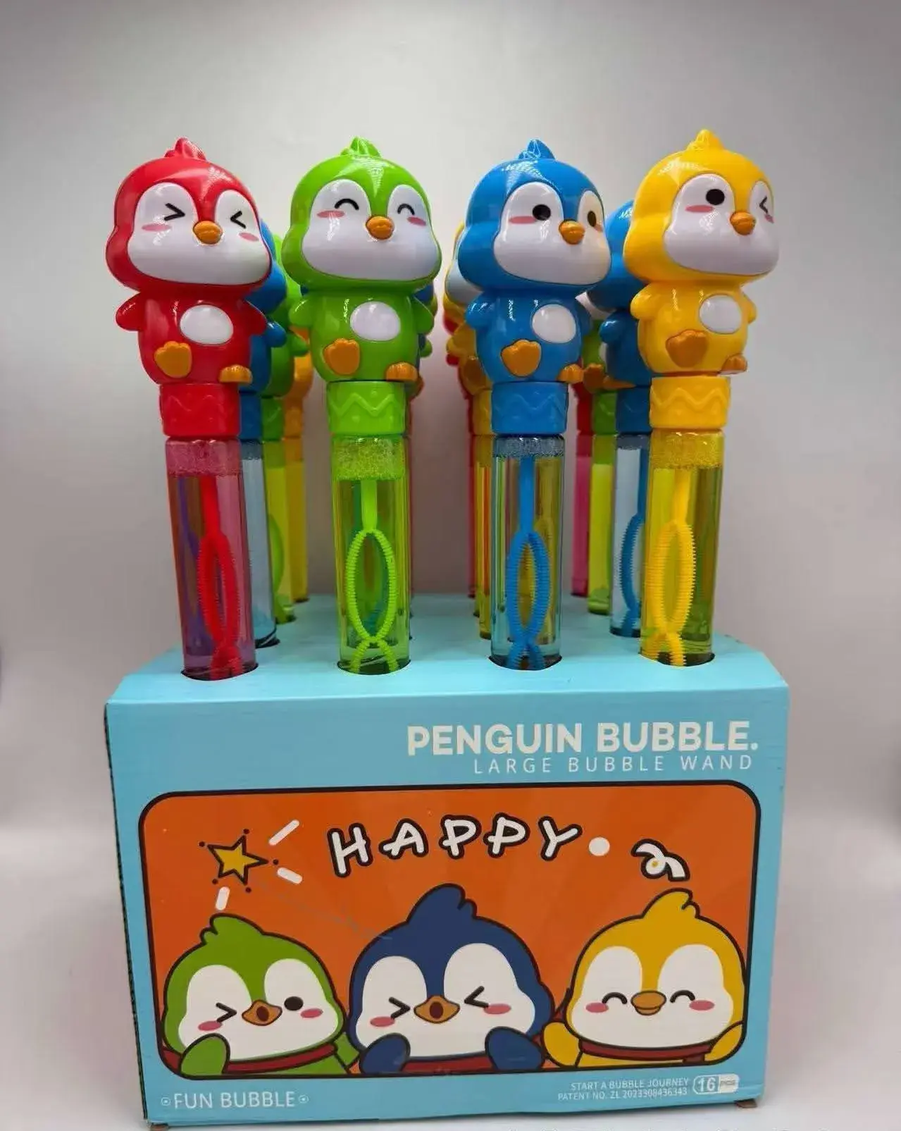 Banki Mydlane Bubble Pingwiny Large Penguin Bubble Wand