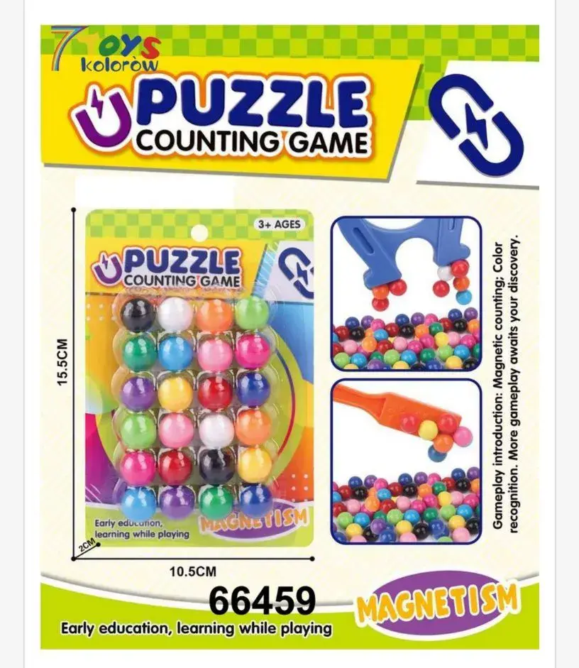 Puzzle Counting Game magnetyczna gra licząca 3+ lat