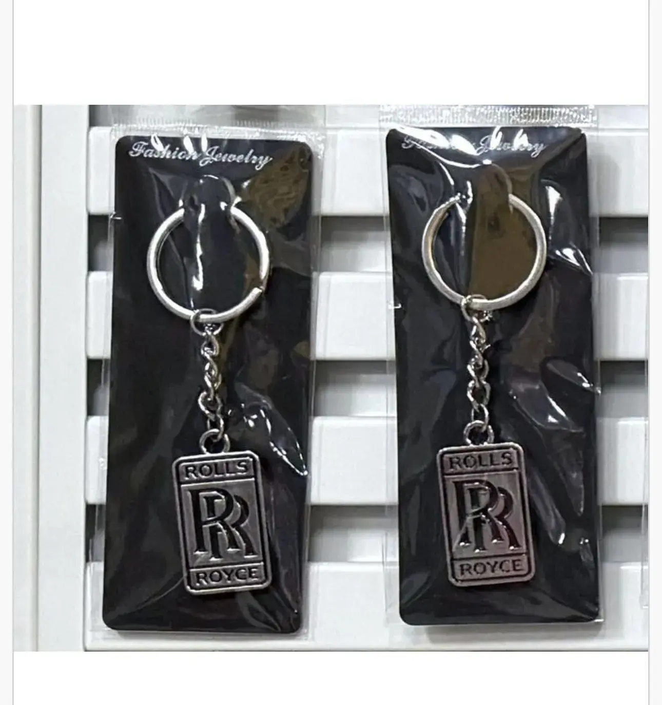Brelok do kluczy Rolls Royce srebrny