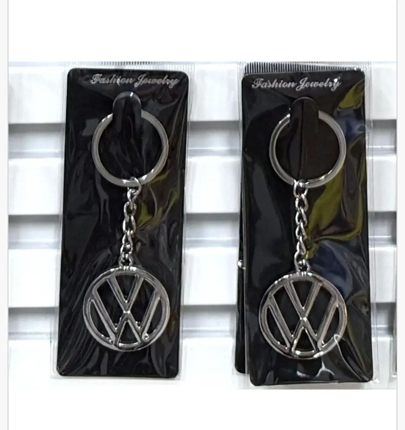 Brelok do kluczy VW logo srebrny