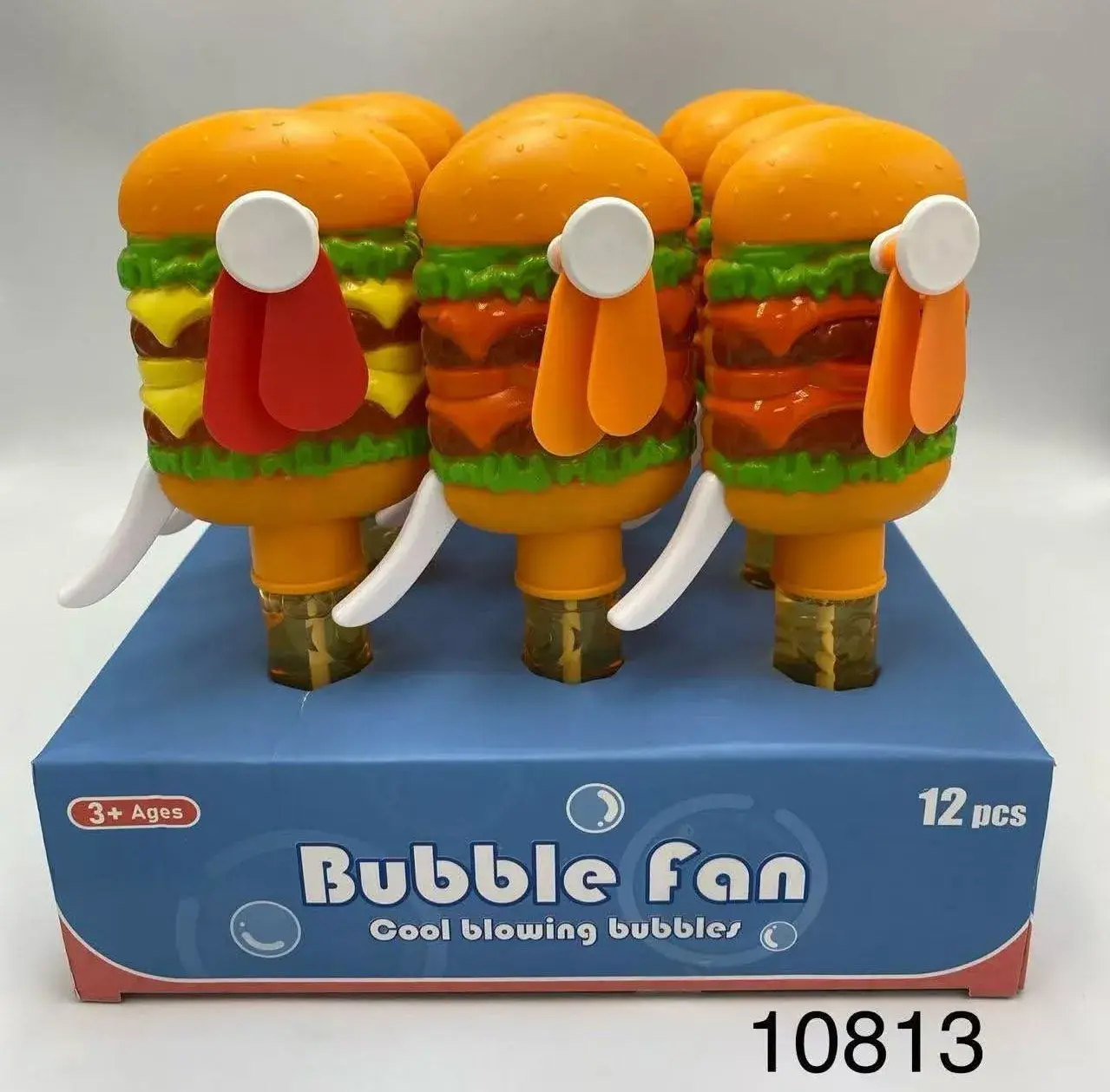 Banki Mydlane Bubble Fan Burger 12 szt