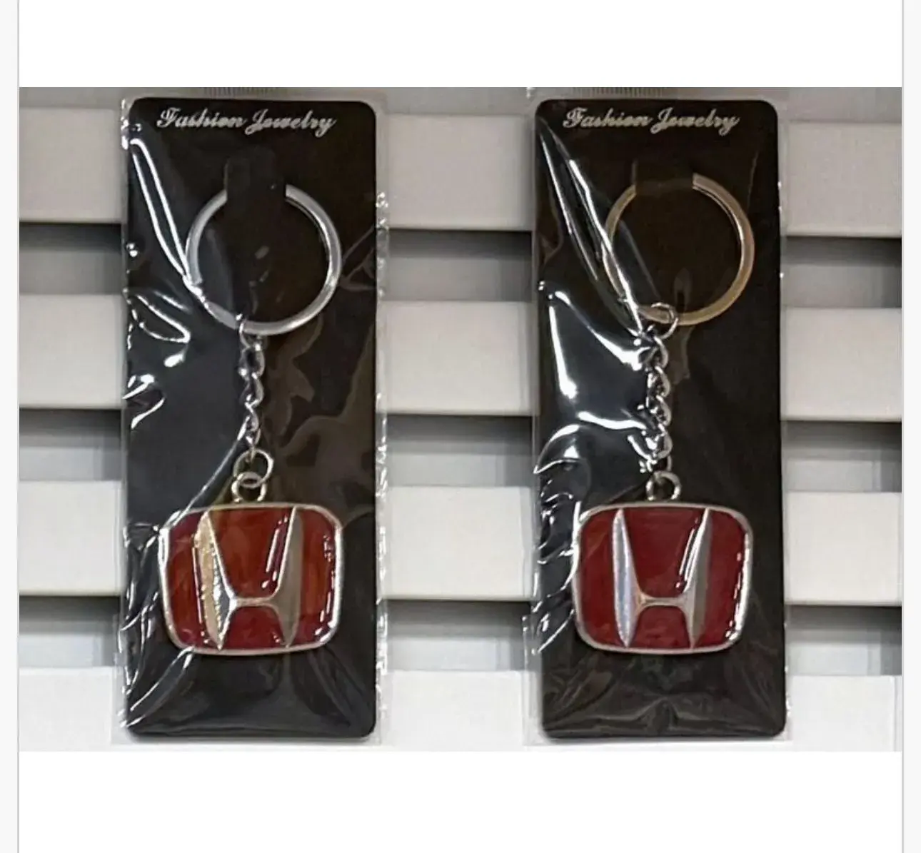 Brelok do kluczy z logo Honda czerwone