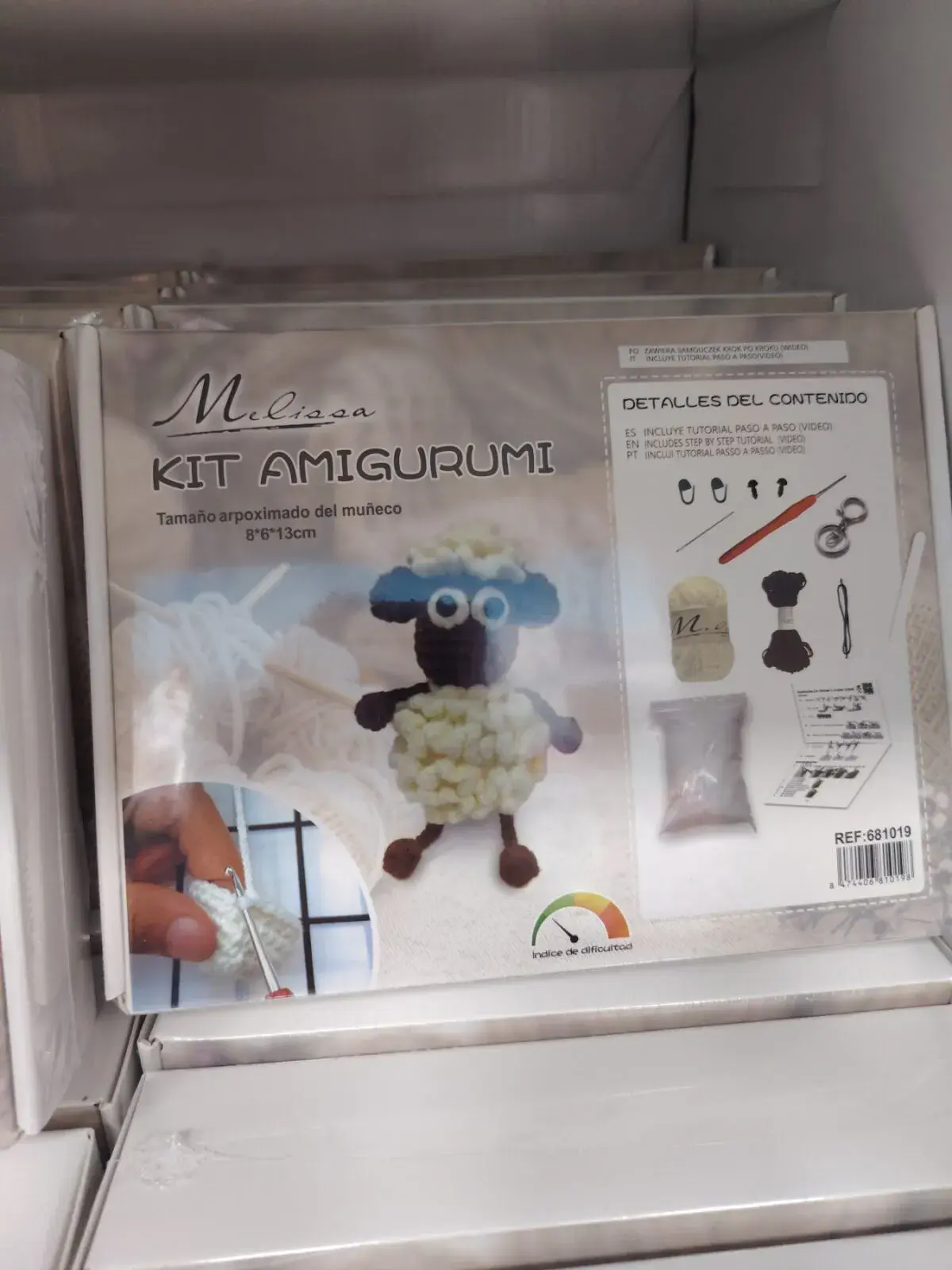 Zestaw do Robienia Maskotki Amigurumi Owca