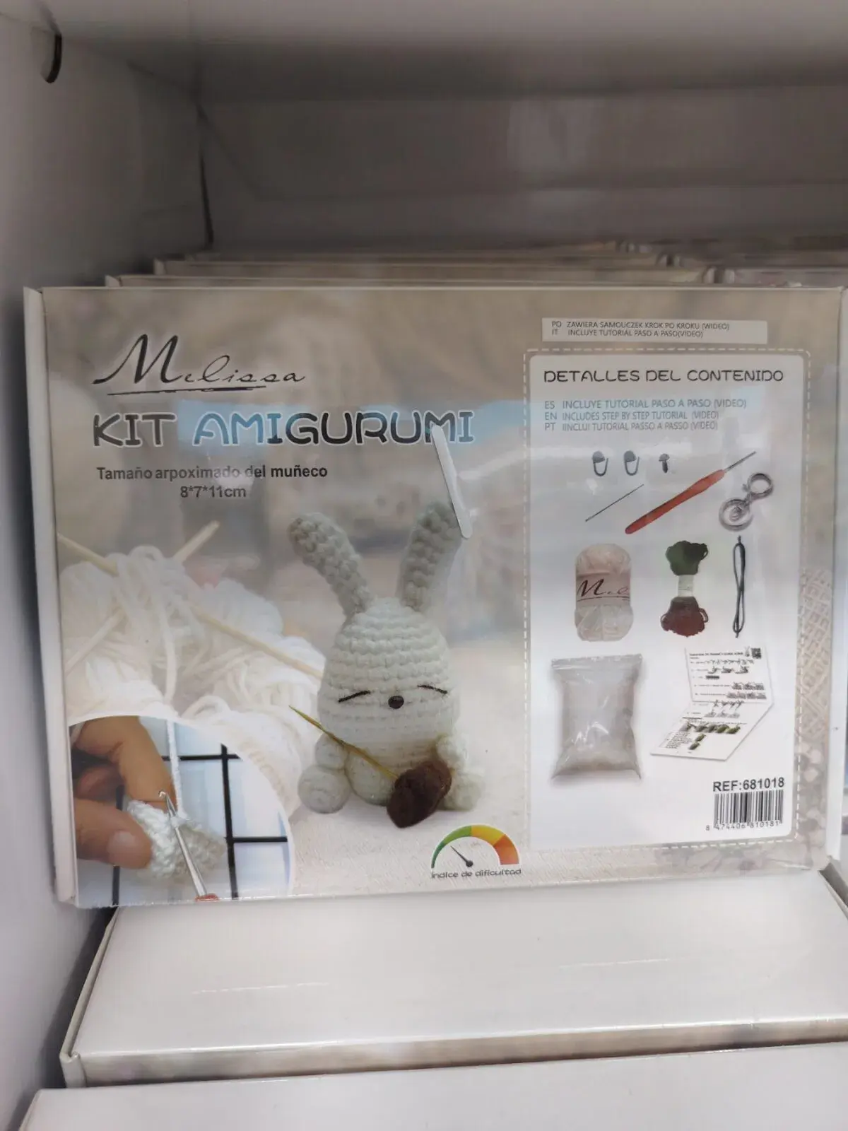 Zestaw DIY McLean Kit Amigurumi Maskotka Królik
