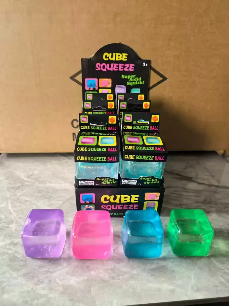 Kostka Cube Squeeze Sensoryczna 6cm Super Solid Squish