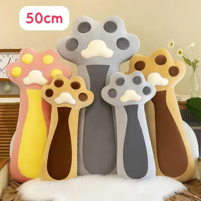 Maskotka Pluszowa Kot 50cm Szara