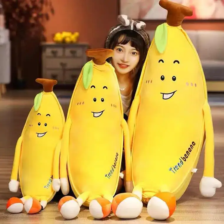 Maskotka pluszowa banan Trendy 3 rozmiary