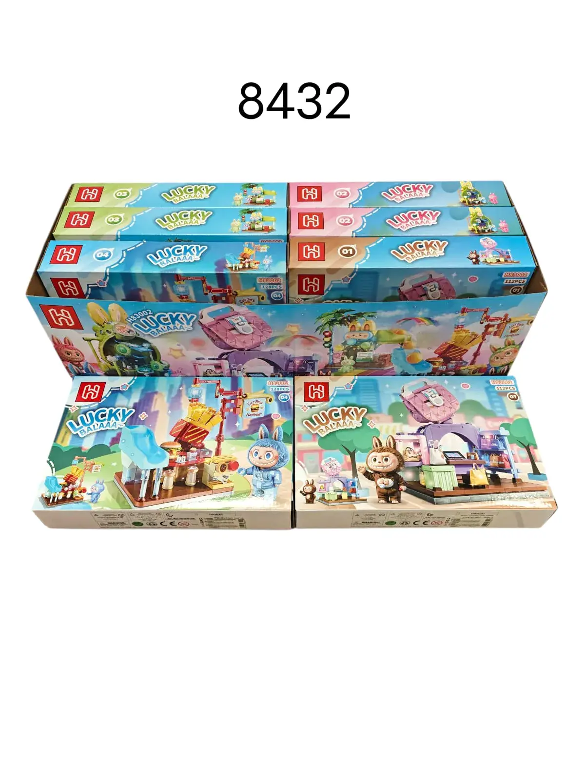 Klocki Labubu Lucky 8432