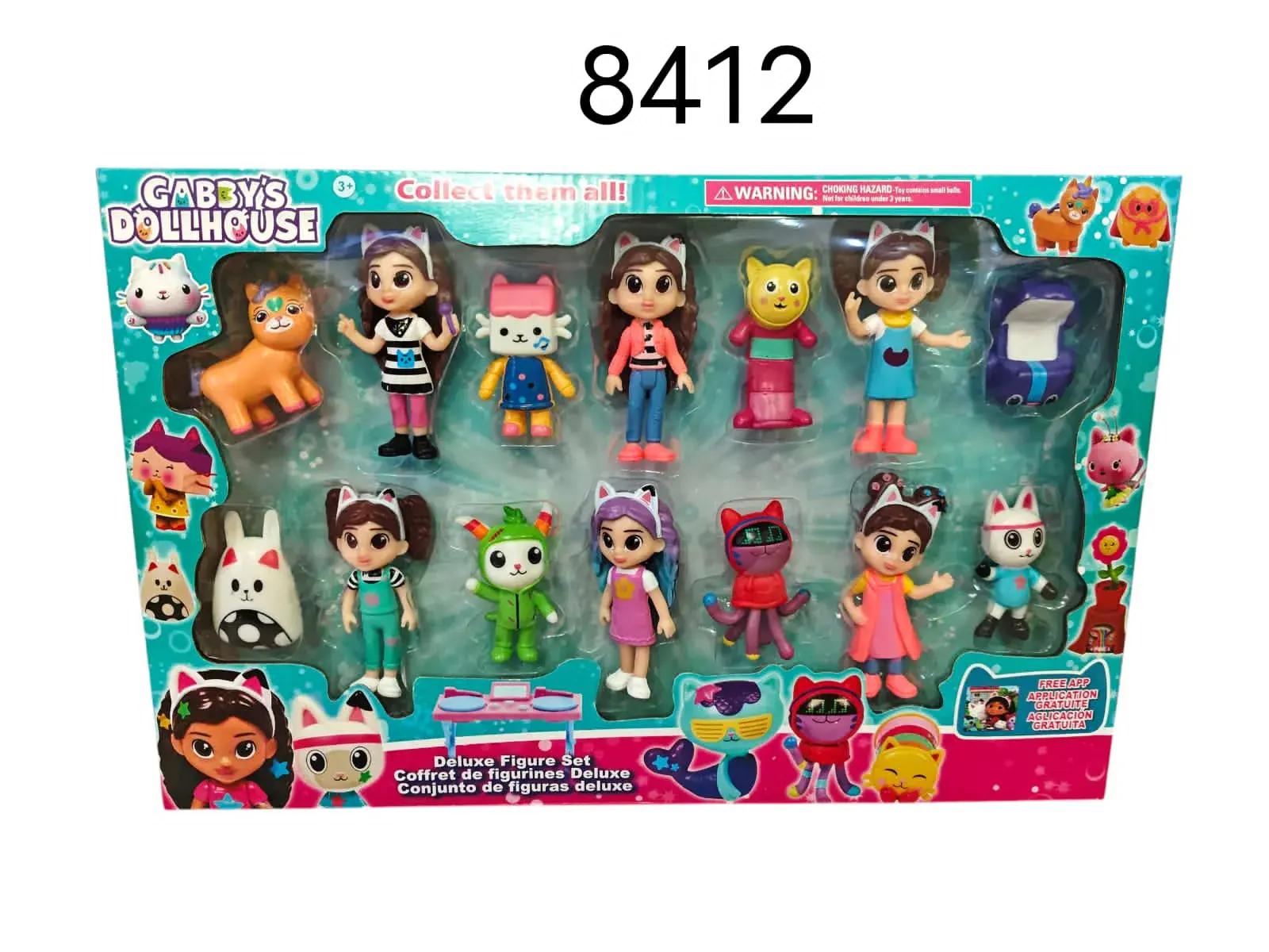 Zabawki Gaby Doll House Kolekcja Figurek 8412