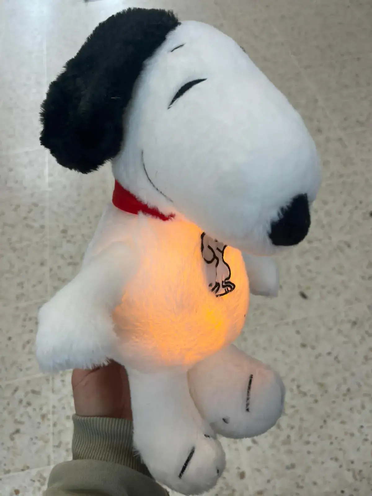 Maskotka LED Snoopy z podświetleniem LED