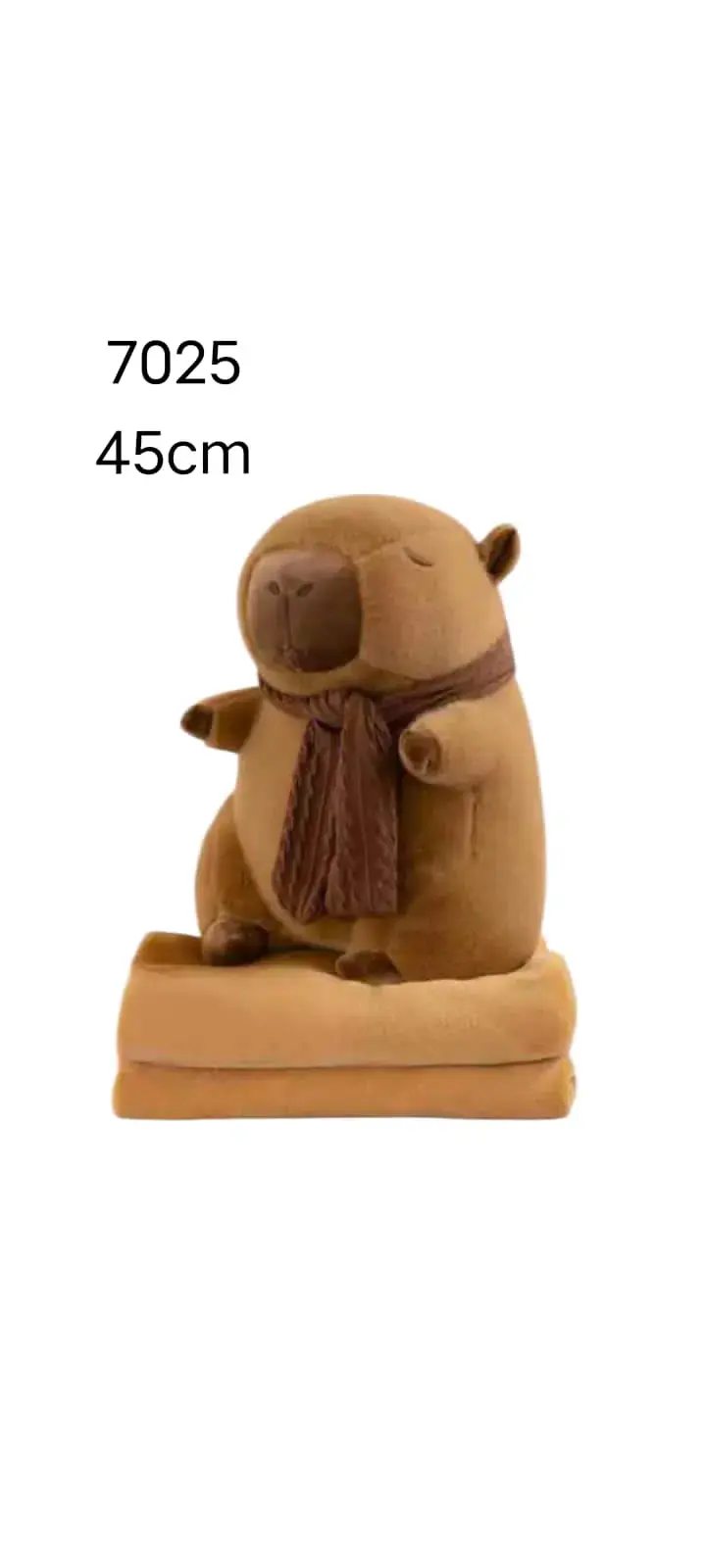 Maskotka z Kocyk Kapibara 45cm