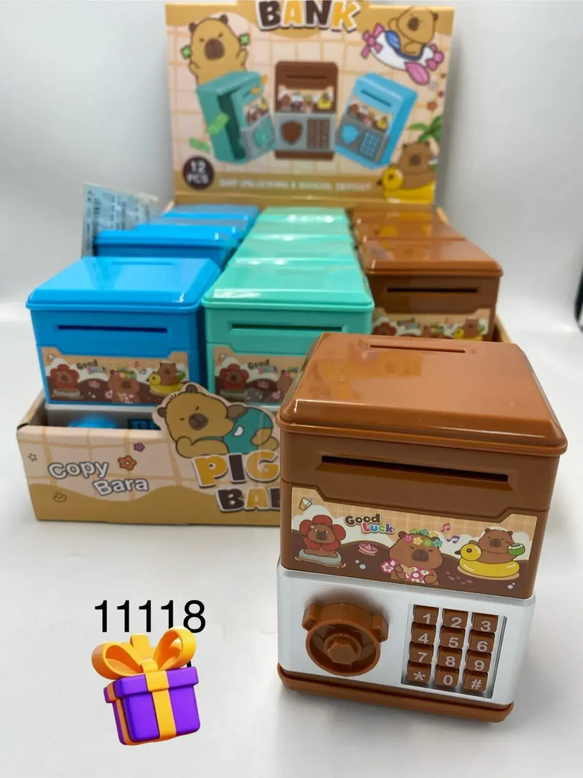 Zabawki Brainroot Kapibara Skarbonka Piggy Bank