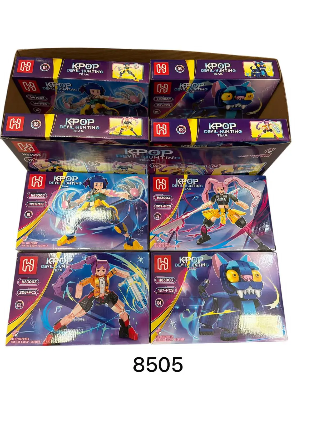 Zestaw klocków Kpop figurki postaci 8505