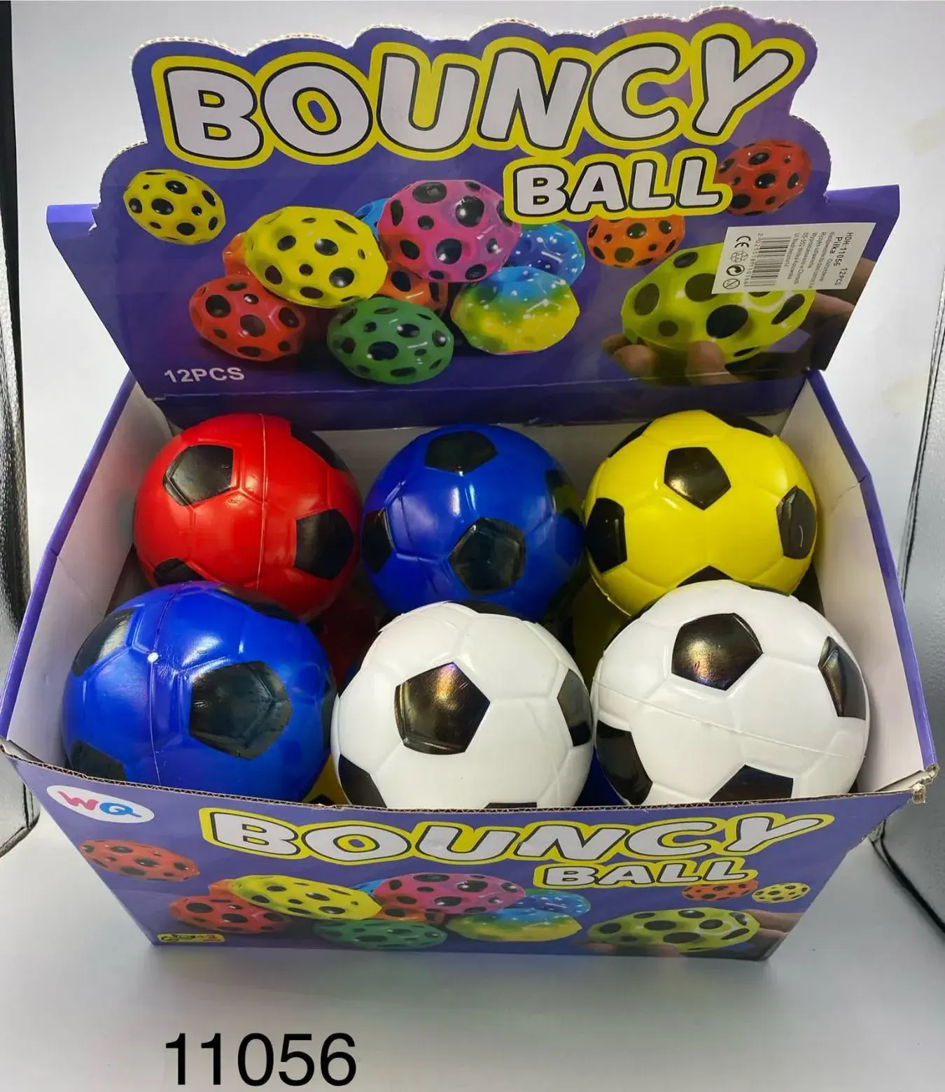 Zabawki Bounce Ball piłki do skakania 11cm