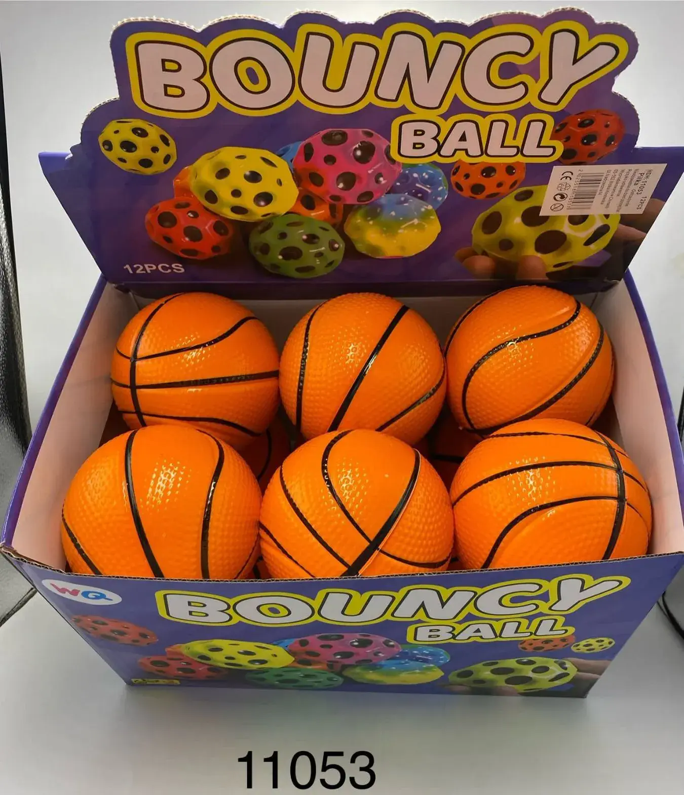Zabawki Bouncy Ball Piłki Koszykarskie 11cm