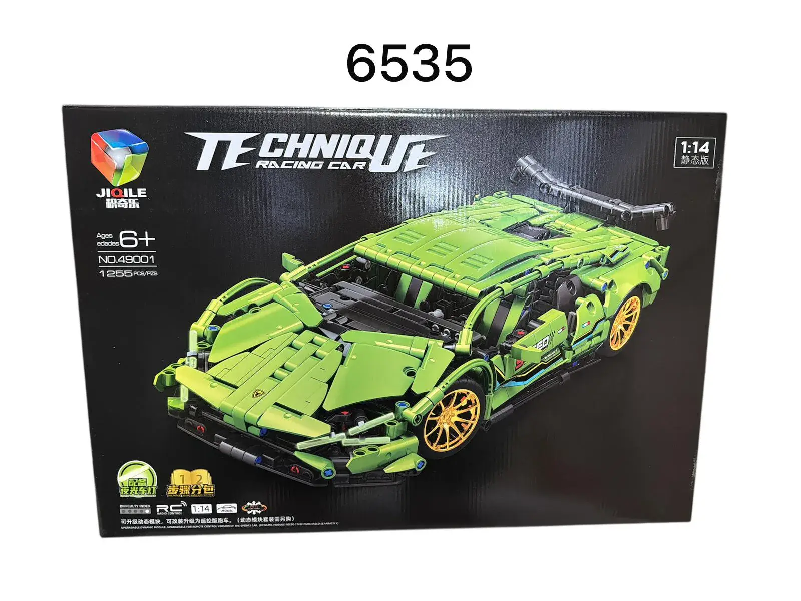 Zestaw klocków Technic Racing Car Lamborghini 6553 Duże