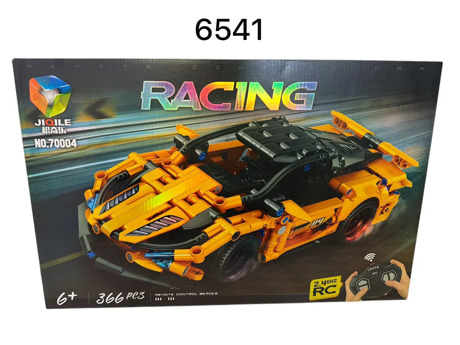 Zabawki Klocki Samochód Racing RC 366 pcs Pilot 2.4G