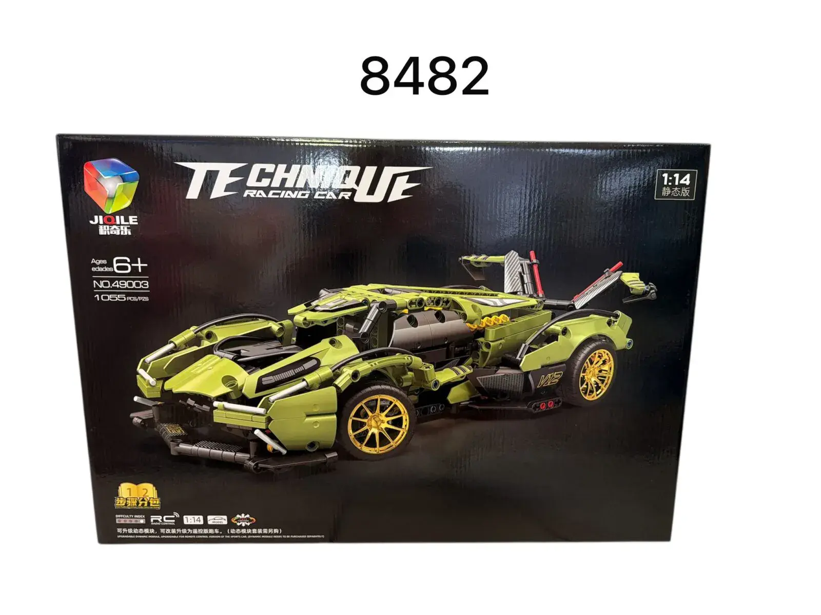 Zestaw klocków Technic Racing Car 8482 zielony