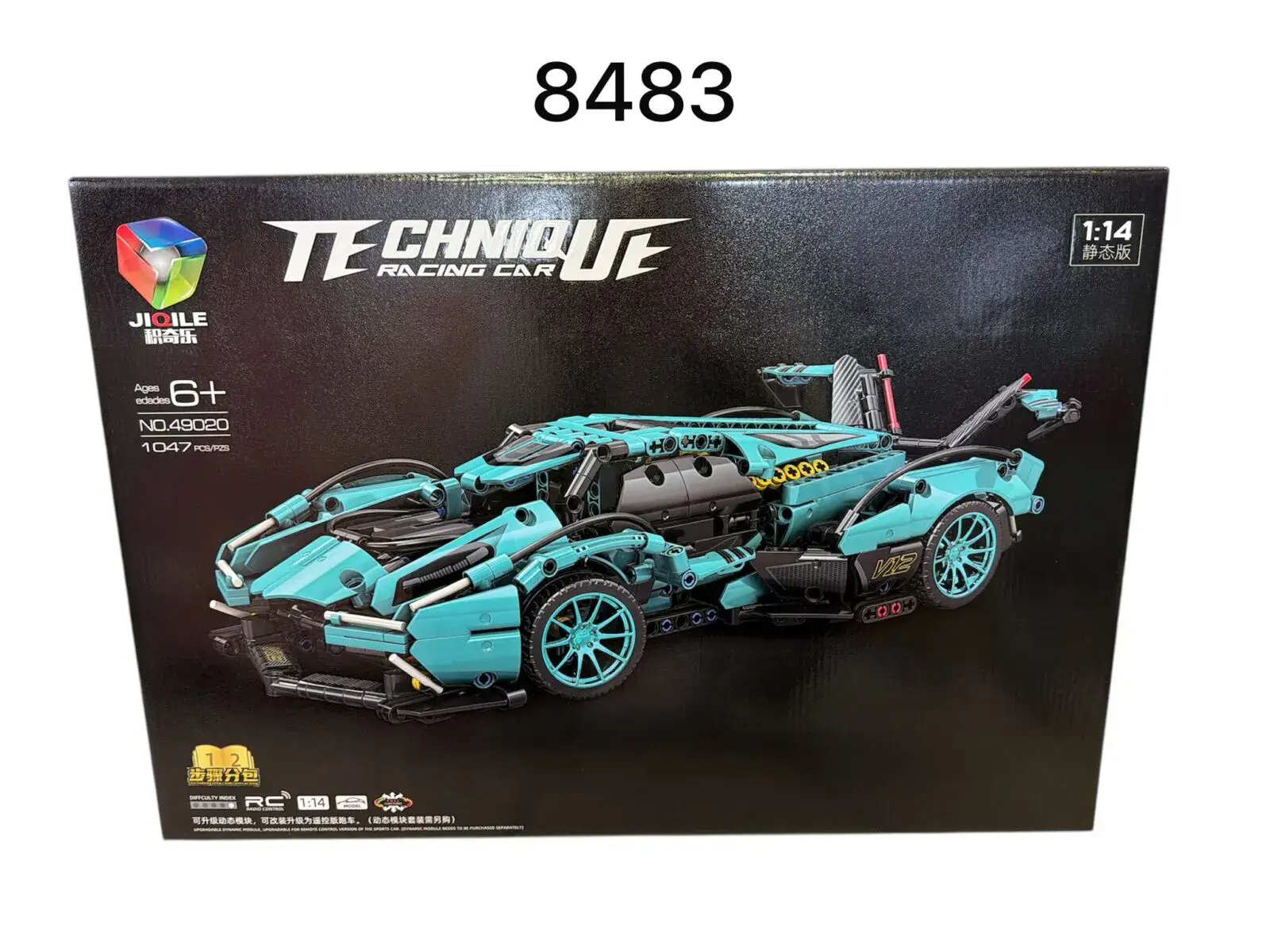 Zestaw klocków Technic Racing Car 8483 1:14 1040 el.