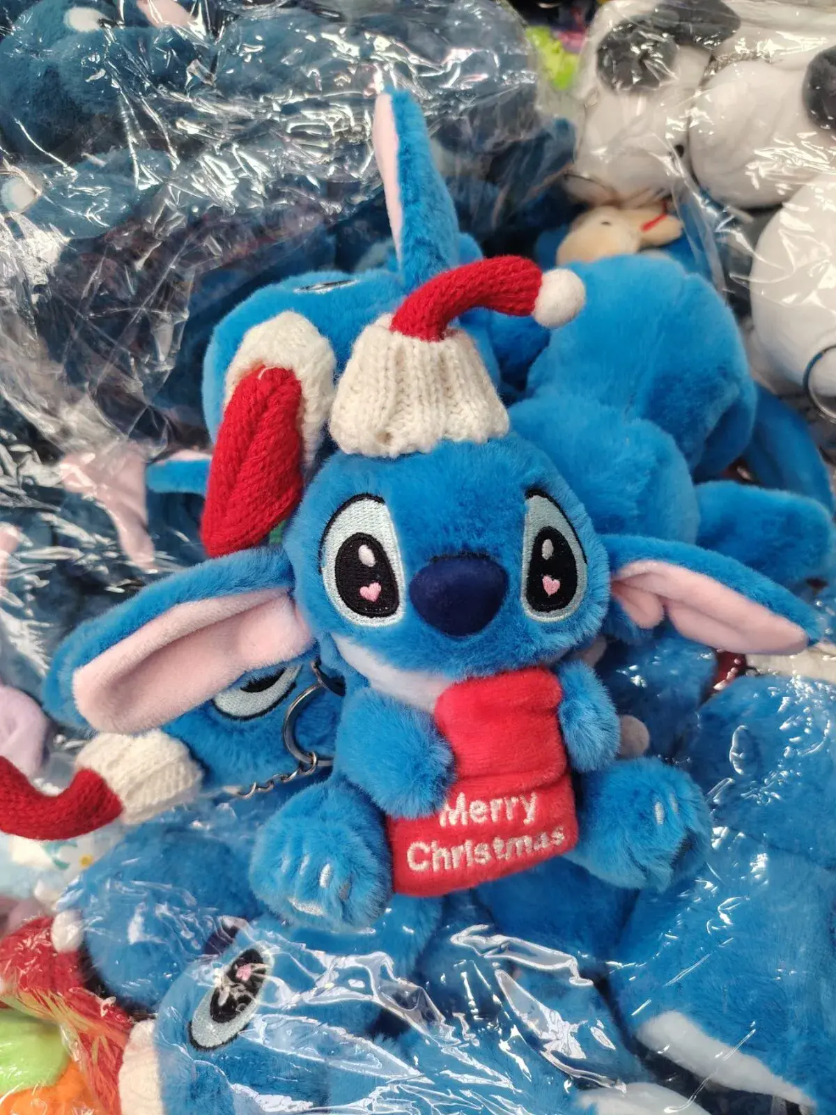 Brelok do Kluczy Stitch Lilo & Stitch z Merry Christmas