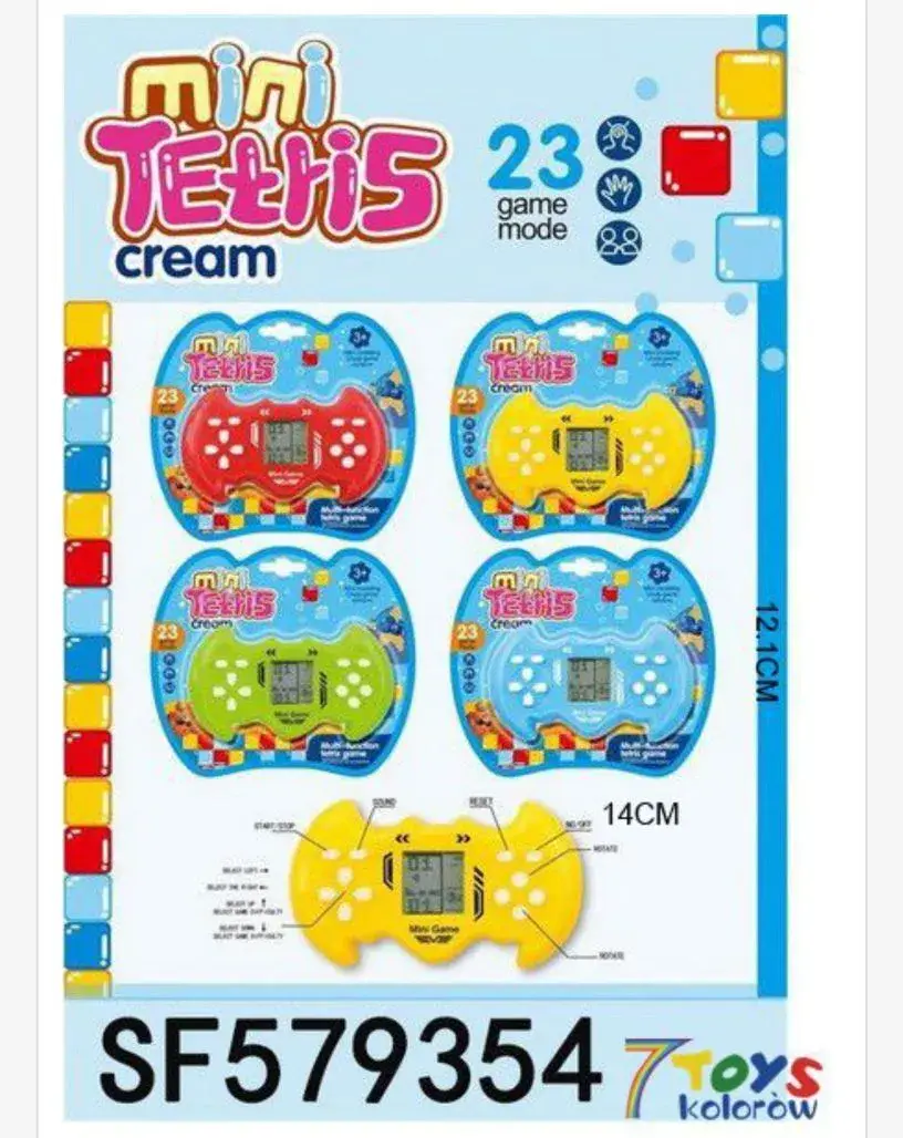 Zabawki Tetris Mini Cream 14cm