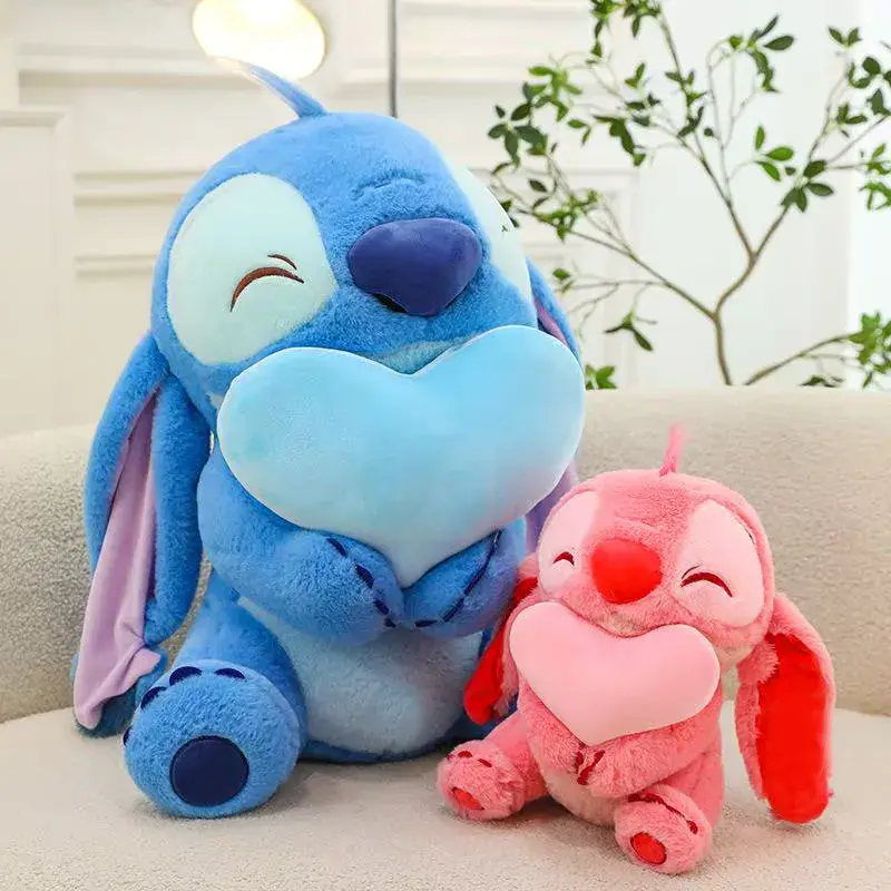 Maskotka Pluszowa Stitch z Sercem 45cm