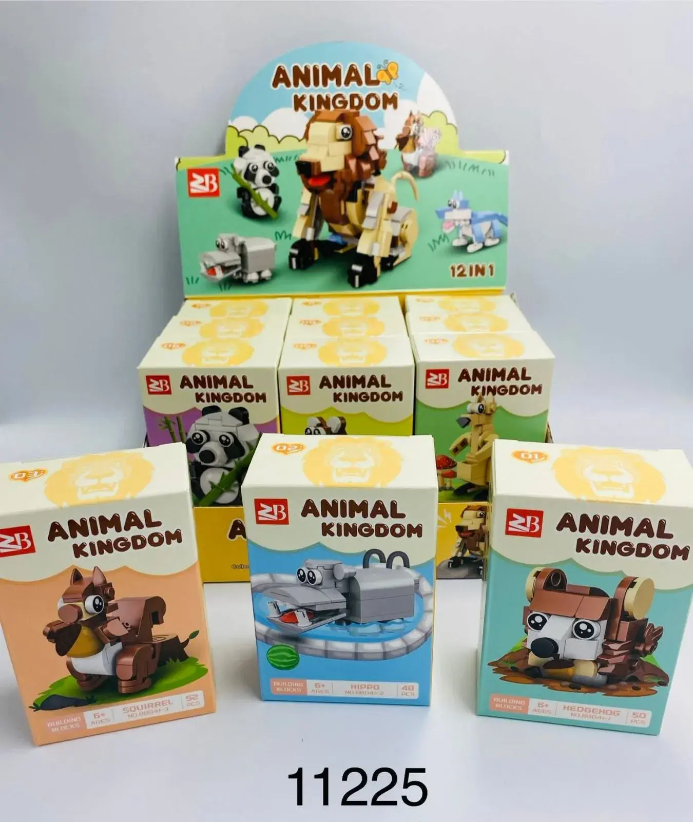 Zestaw klocków Animal Kingdom 12w1