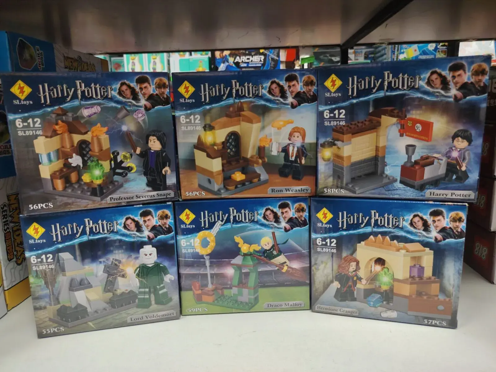 Zestaw klocków Harry Potter 5-12 lat 27 PCS