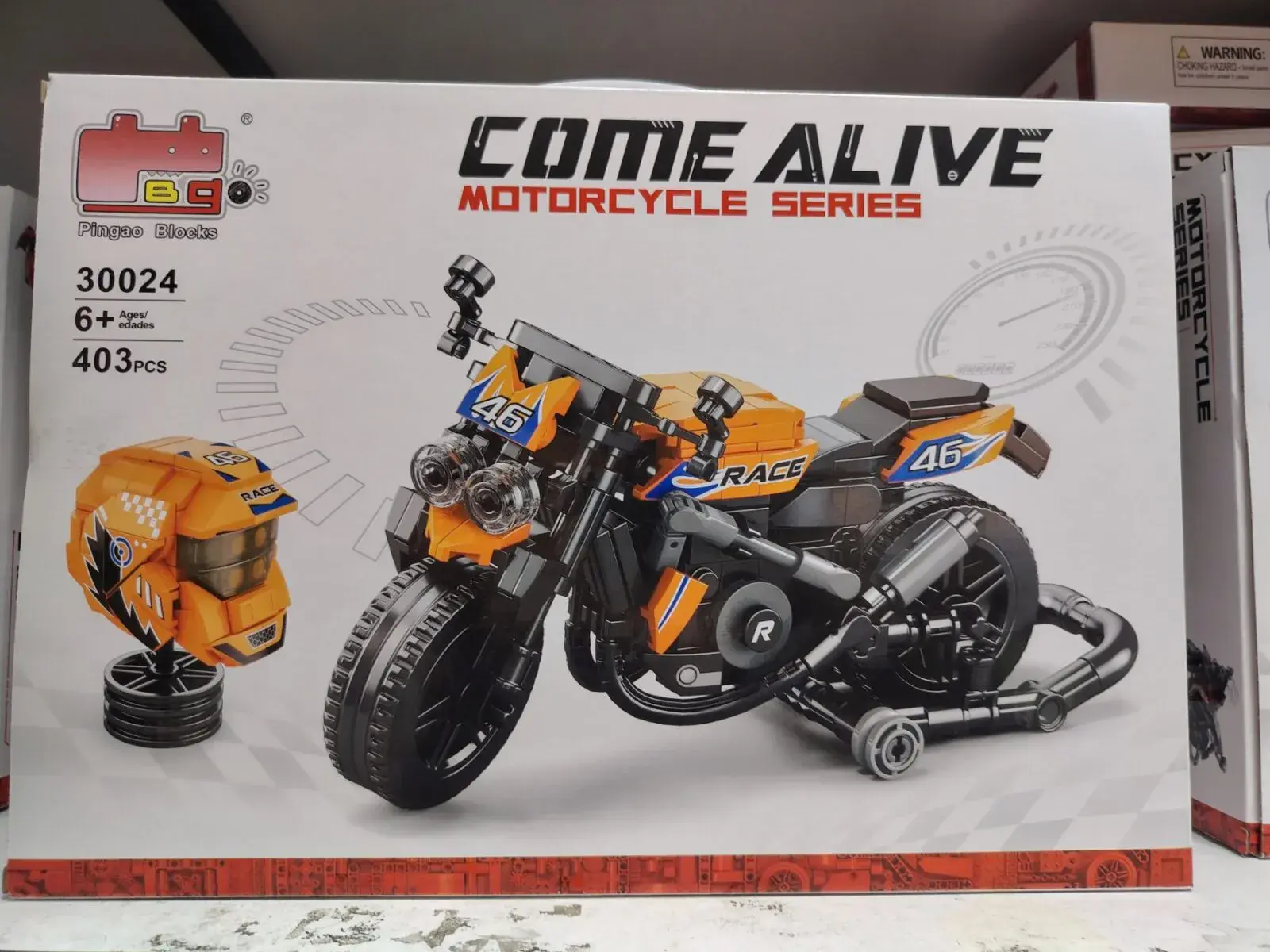 Zestaw klocków Come Alive Motorcycle Series 36024 403 pcs